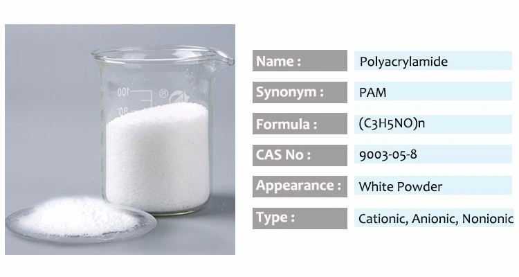 Water Treatment Chemicals Flocculant PAM Acrylic Copolymer