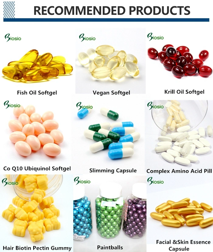 Health Food Bulk Ubiquinone Coenzyme Q10 Capsule Co Q10 Softgel