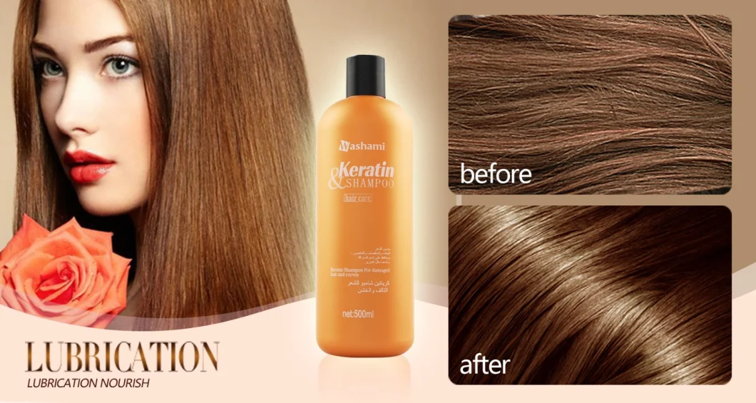 Washami Hair Care Bio Keratin Shampoo for Keratin Treated Hair