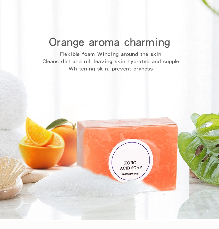 Wholesale Organic Natural Private Label Solid Kojic Acid Soap for Skin Whitening Lightening