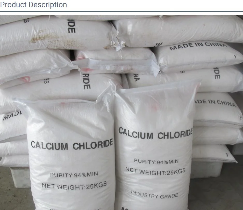 Food Grade Calcium Chloride CAS: 10043-52-4 Calcium Chloride Flake Granular Calcium Chloride Manufacturer