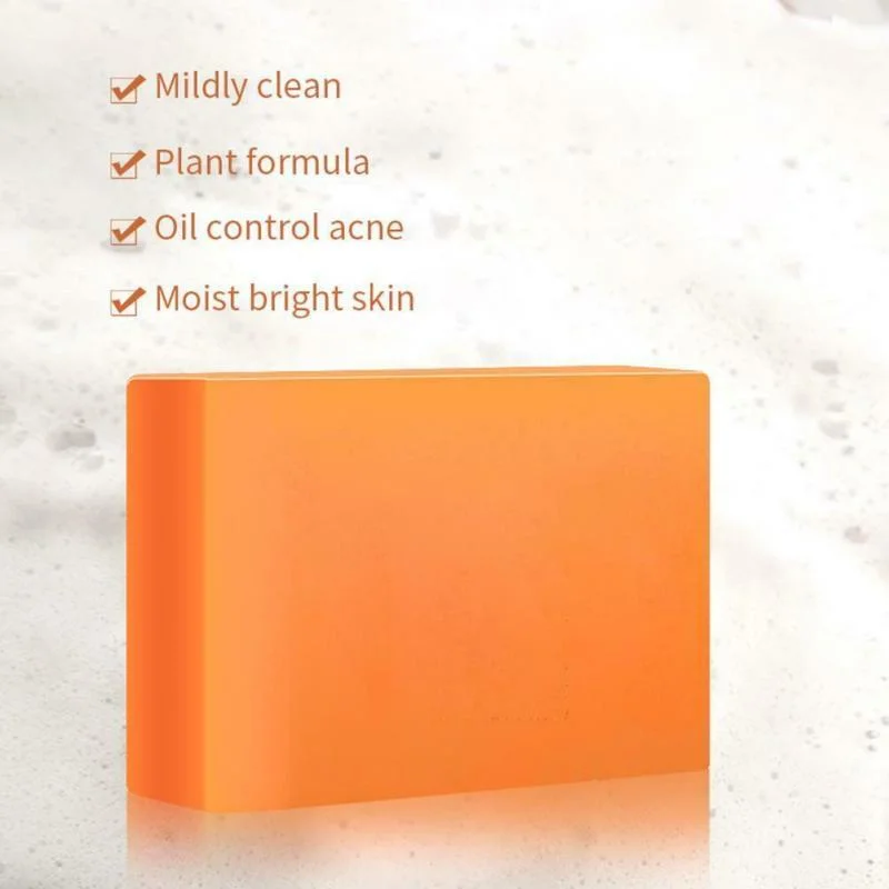 Dark Black Skin Lightening Kojic Acid & Papaya Soap Whitening Glycerin Brighten Face Body Skin Bleaching Soap