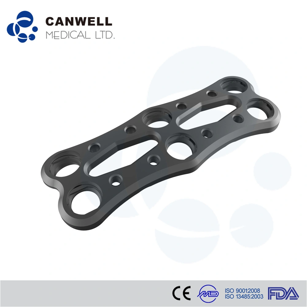 Canwell Anterior Cervical Plating System Orthopedic Spine Implant Anterior Cervical Titanium Plate