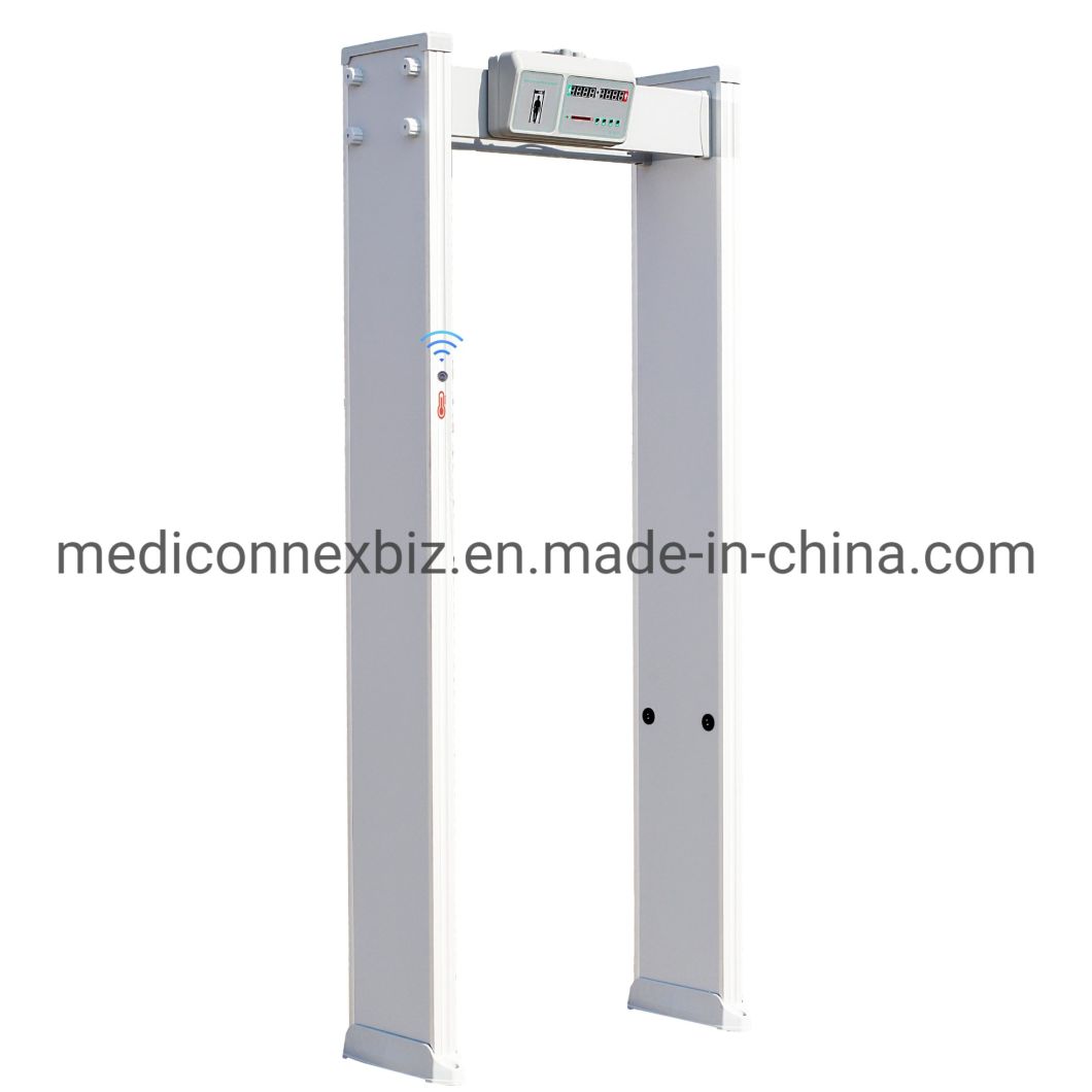 Non Contact Body Temperature Detector Door with Infrared Thermometer / Non-Contact Infrared Security Gate