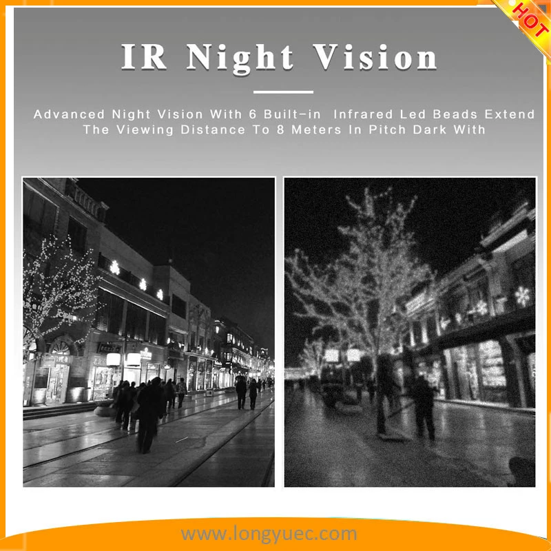 IR Night Vision Portable Body Camera - Wireless Wearable Person Worn Camera