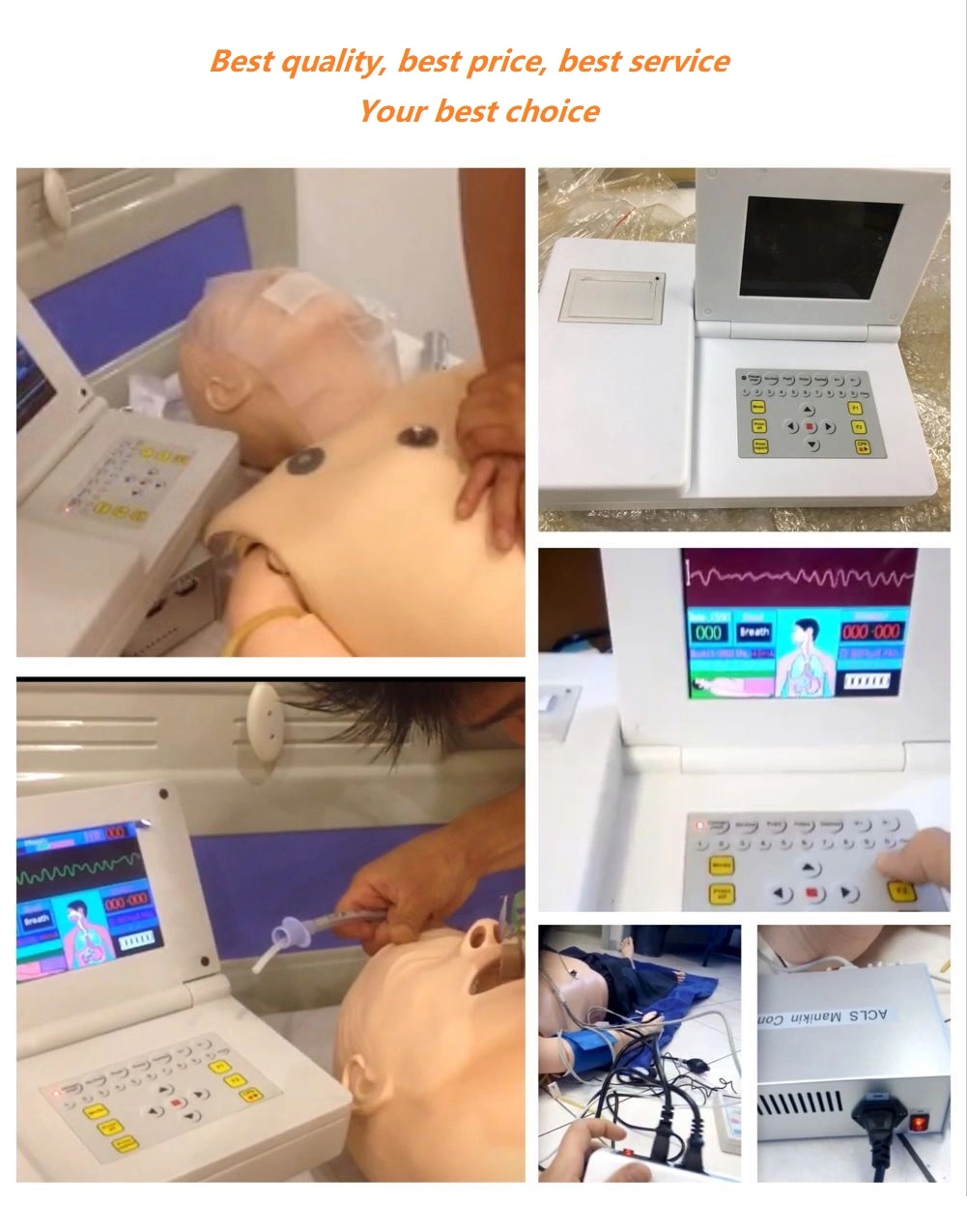 China Medical Hospital Training Equipment H-Acls850 Medical Dummy Nursing Training Manikin / Mannequin