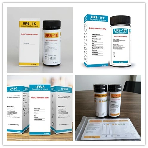Urine Test Reagent Paper Test 1-10 Parameters Urine Test Strips