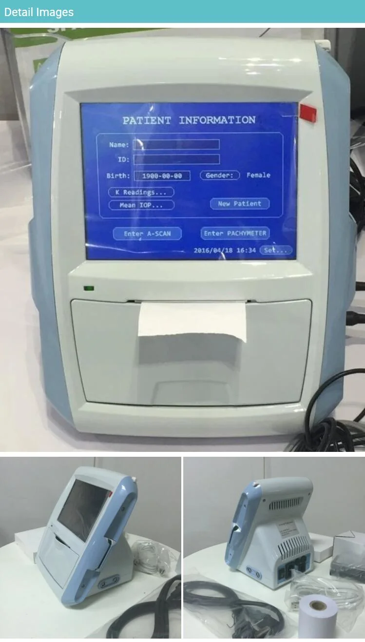 Good Quality Ho-100 Portable Ophthalmic Ultrasound China Ophthalmic a/B Scan System