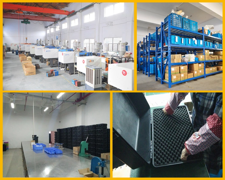 IP67 China OEM Manufacturer Injection Mold Hard Plastic Waterproof Shockproof Instrument Case