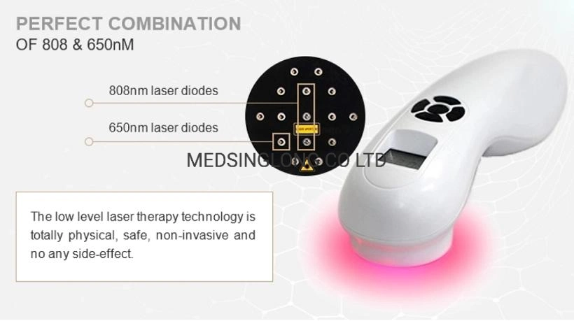 Handheld Pain Relief Cold Laser Therapy Device