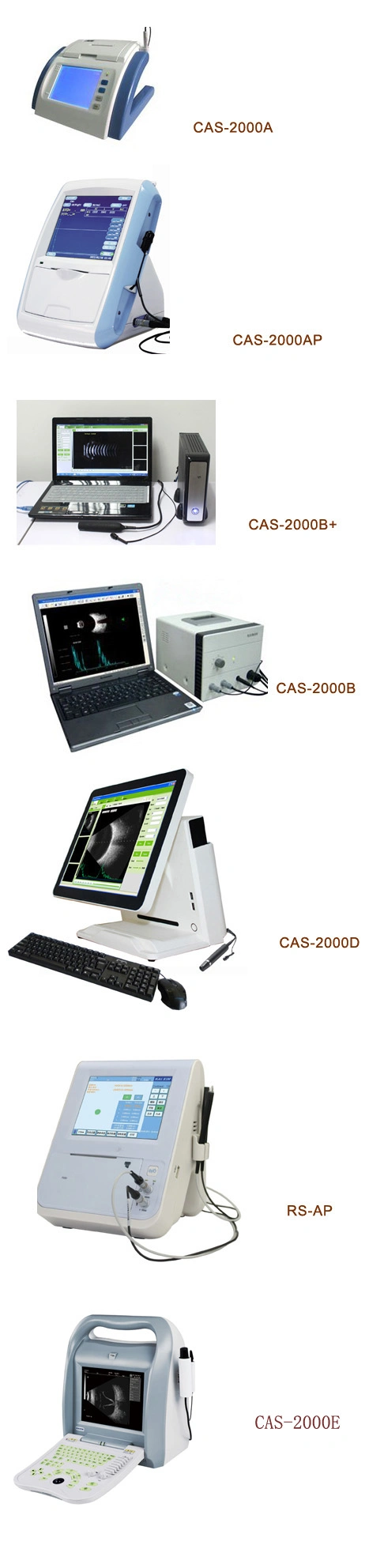 CAS-2000b Top Quality Ophthalmic Equipment China Ophthalmic Ab Scan