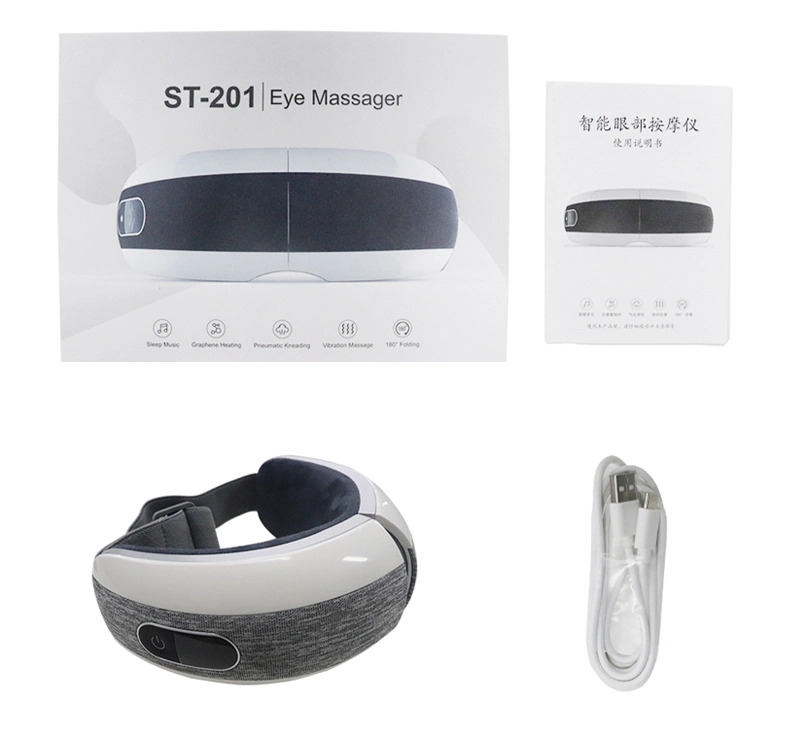 Intelligent Hot Compress Air Pressure Charging Cover New Eye Massage Instrument