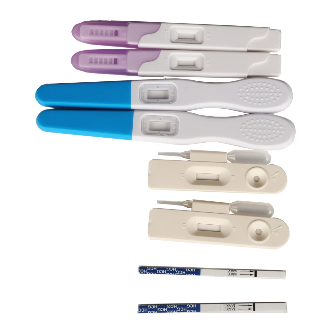 Test Paper Ovulation Urine Test Strip/ Lh Detection Sticks with Urine Cup Fast Response Ovulation Kits