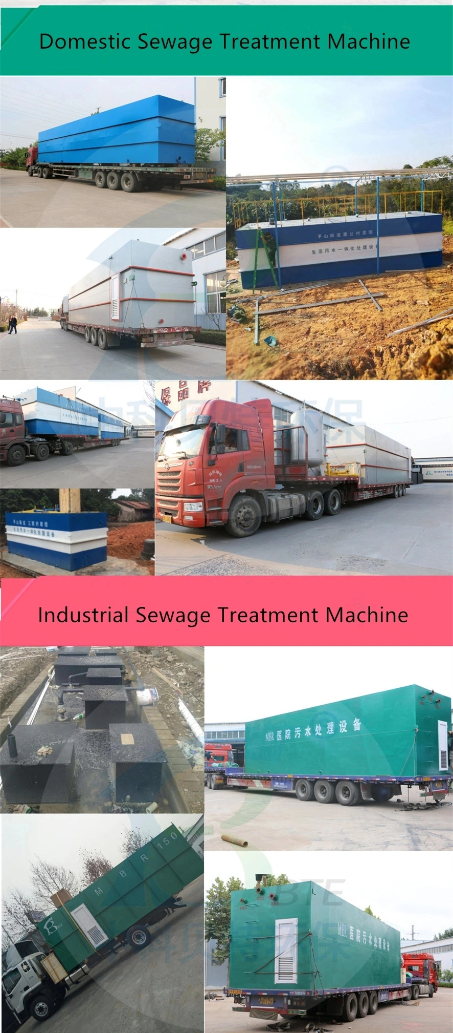 Underground Package Sewage Treatment System for Hospital Sewage Treatment Equipment