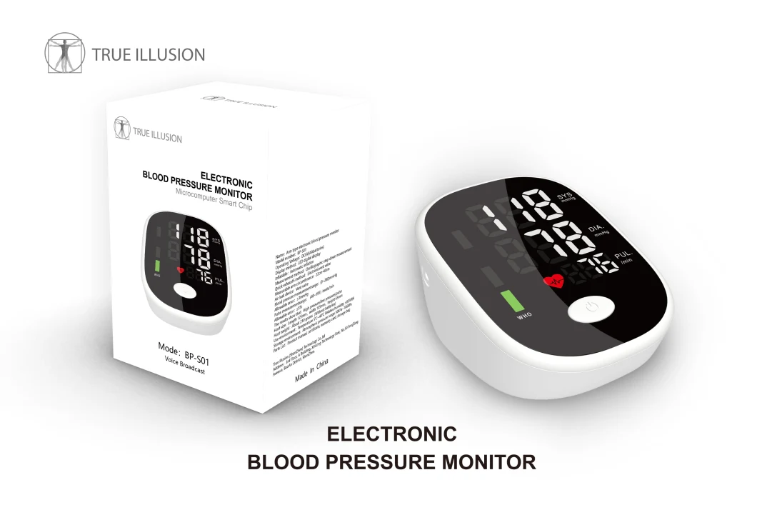 Automatic Digital Upper Arm Blood Pressure Monitor Heart Beat Rate Pulse Meter Tonometer Sphygmomanometers Pulsometer