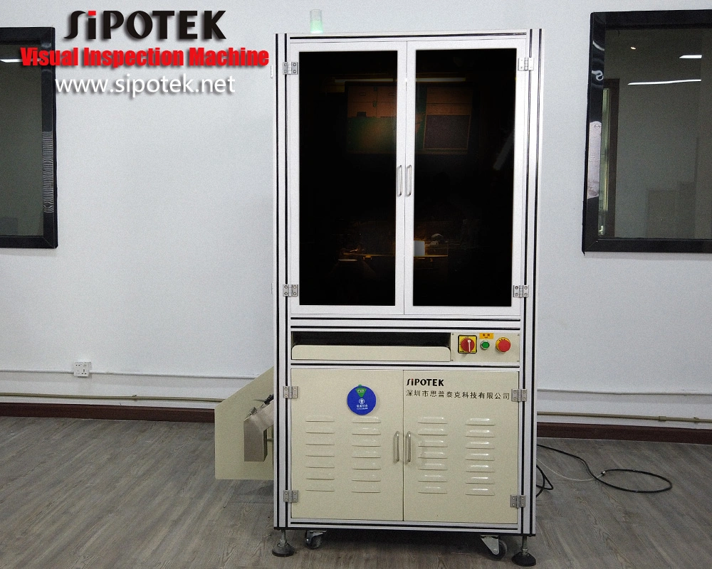 Sipotek Precision Visual Inspection and Sorting Machine for Brass Crimp Tubes