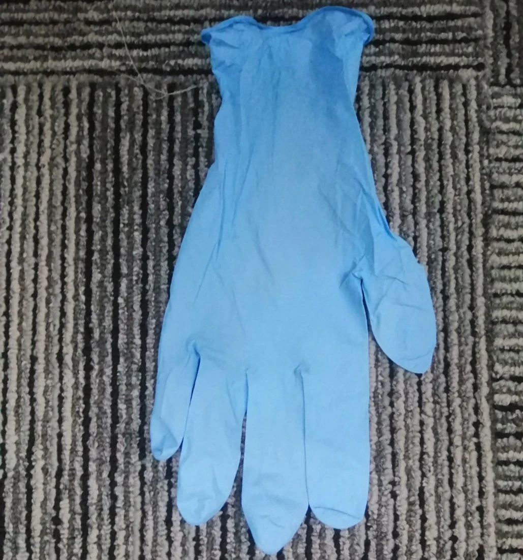 Exam Grade Disposable Nitrile Gloves Exam Nitrile Glove Blue