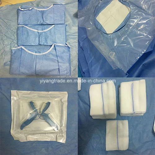 Eye Ophthalmic Drape Pack for Disposable Hospital Surgery Use