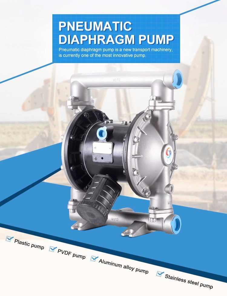 Air Powered Water Treatment Dry Diaphragm Pump