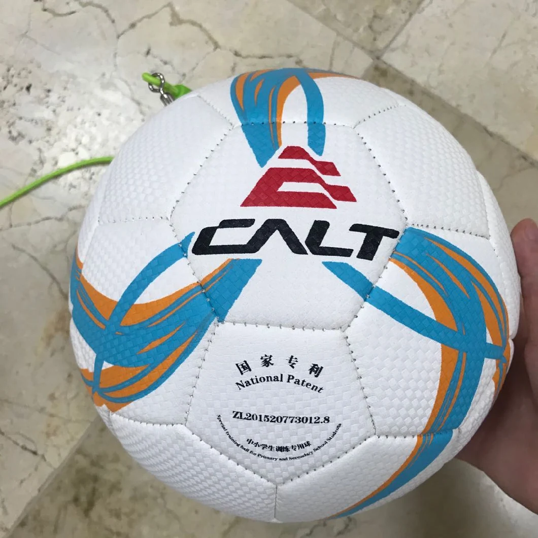 School Football Bounce Ball Training Artifact Adults and Children with a Rope Football Ball Control Device