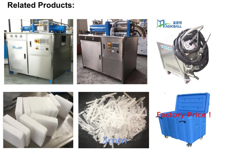 CO2 Dry Ice Blasting Solution and Dry Ice Production Equipment for Blasting Hub