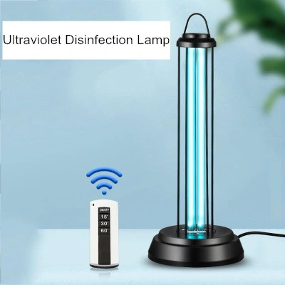 Ultraviolet Lamp Sterilization Prevention Air Purifier Type Disinfection Germicidal Lamp with Remote Control Portable Household