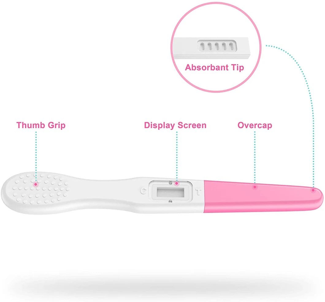 HCG Test Pregnancy Strip Diagnostic Test Kit Medical HCG Cassette Test Rapid Strip