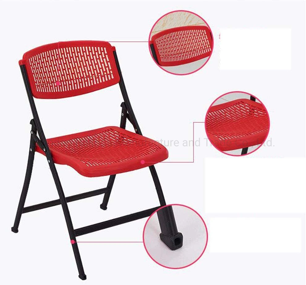 Convenient Carry Reinforced Plastic Foldable Folding Training Chair Meeting Chair Office Chair Computer Chair Chair Breathable