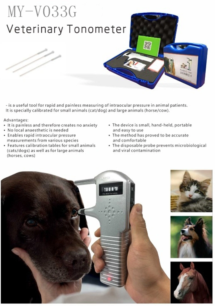 My-V033G Optical Instrument Rebound Tonometer Portable Ophthalmic Tonometer