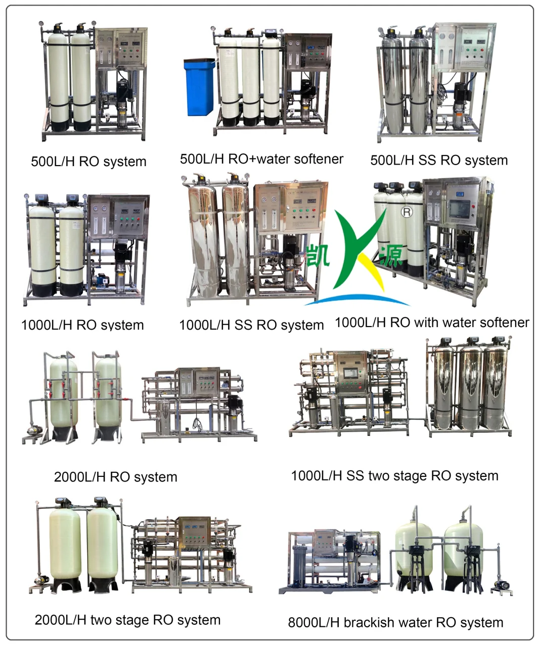 1000lph Water Treatment Equipment/Water Treatment System/Reverse Osmosis RO Drinking Water Treatment Plant