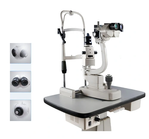 Slm-3X China Top Quality Ophthalmic Equipment Slit Lamp with Bq900 Similar Optical Center