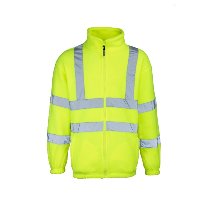 Fluorescence Yellow Color Industry Workwear Jackets
