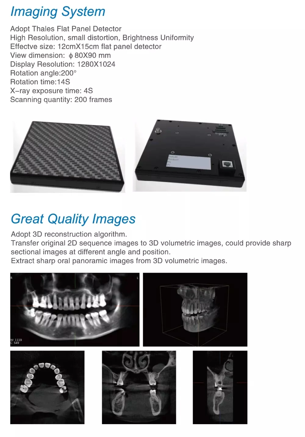 Tomography System Cbct Dental Panoramic CT Machine-Mslpx30