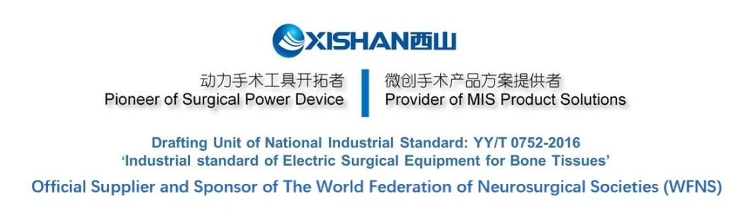 Professional Manufacturer of Powered Surgical Instrument Spine Drill Endoscopic Spine Surgery