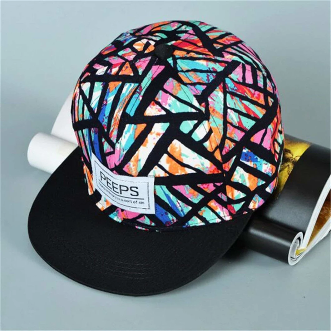 BSCI Audit Unisex Fashion Hip-Hop Fitted Fluorescence Snapback Cap