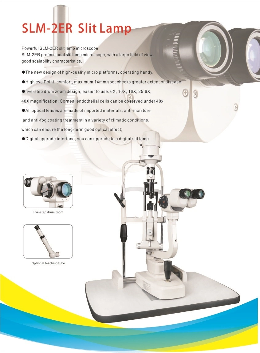 Ophthalmic Equipment Eye Test Machine LED Digital Slit Lamp Microscope Optical Instrument Ophthalmic Slit Lamp