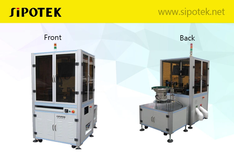 Sipotek Precision Visual Inspection and Sorting Machine for Brass Crimp Tubes