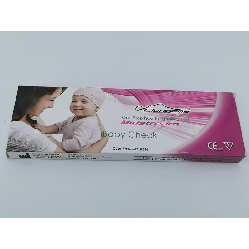 High Quality HCG Urine Pregnancy Test Strip One Step HCG Strip Test