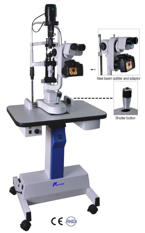 Hospital Digital Slit Lamp Microscope with Motorized Table (WHY-J5S)