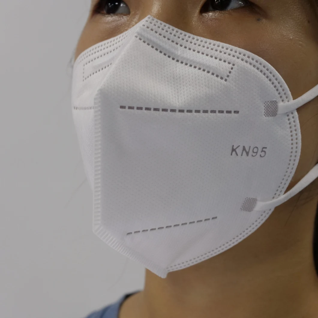 Five Layer Protective KN95 Mask for Dust Prevention, Industrial Dust Prevention and Haze Prevention