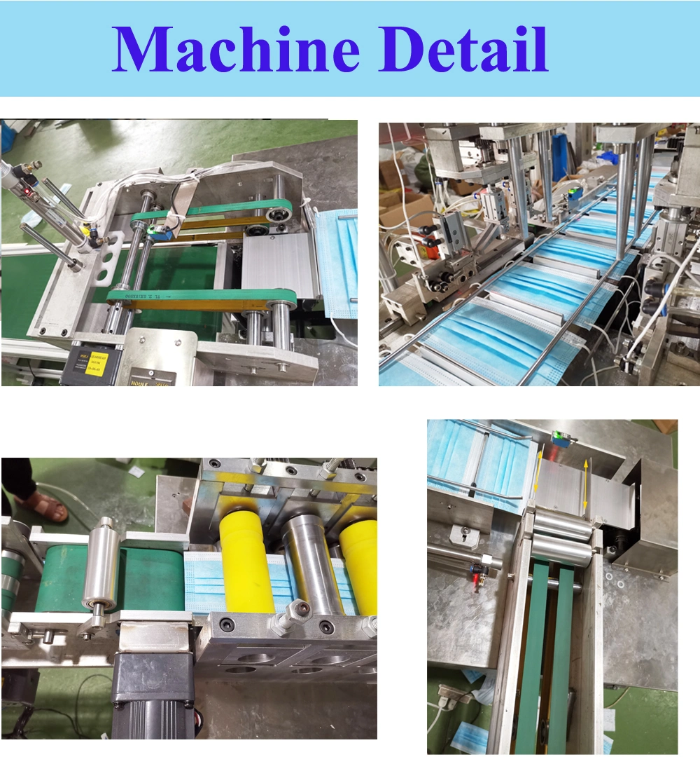 Automatic Whole Mask Making Production Line with Visual Inspection and Packing System Mask Making Machine