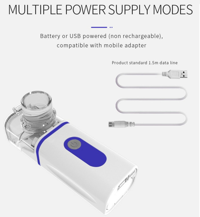Mobi Mini Portable Mesh Nebulizer Battery Nebulizer Machine Nebulizer
