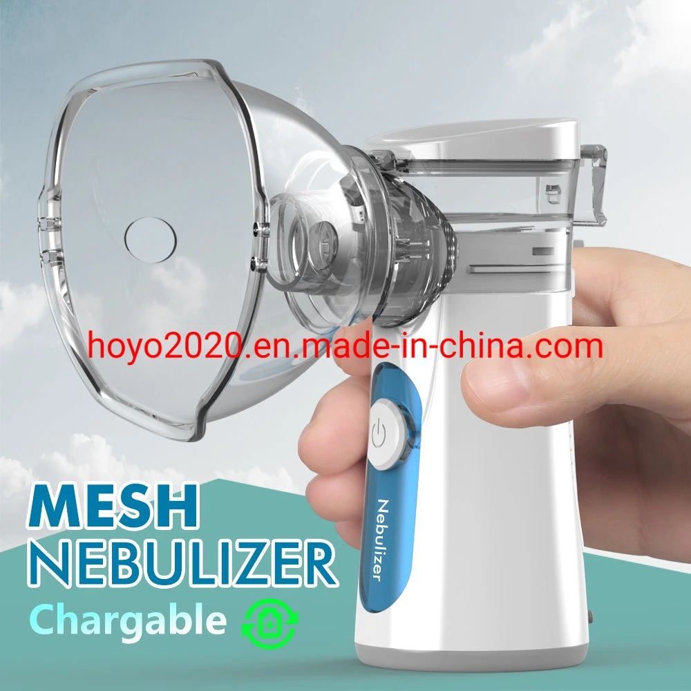 Lithium Battery Rechargeable USB Compressor Nebulizer Humidifier Nebulizer Nebulizer Mask