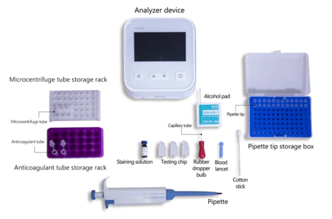 Lab Clinic Equipment Blood Counter Analysis System Wbc Diff Analysis Machine White Blood Cell Analyzer