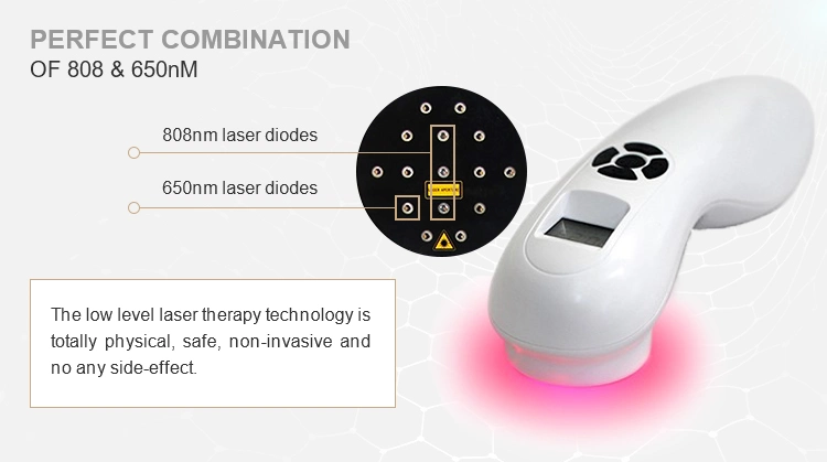 Fast Delivery Hot Selling Handheld 808nm Cold Laser Therapy Device for Pain Relief