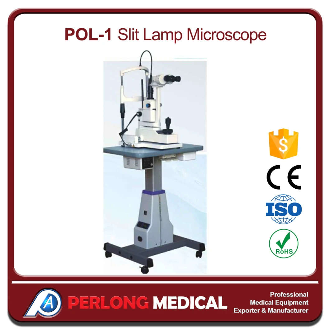 Pol-1 China Factory Digital Slit Lamp Microscope