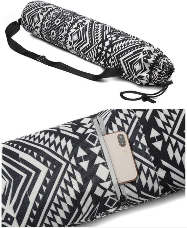 High Performance Portable Waterproof Yoga Bag Non-Slip Yoga Mat Bag Carry Canvas Bag