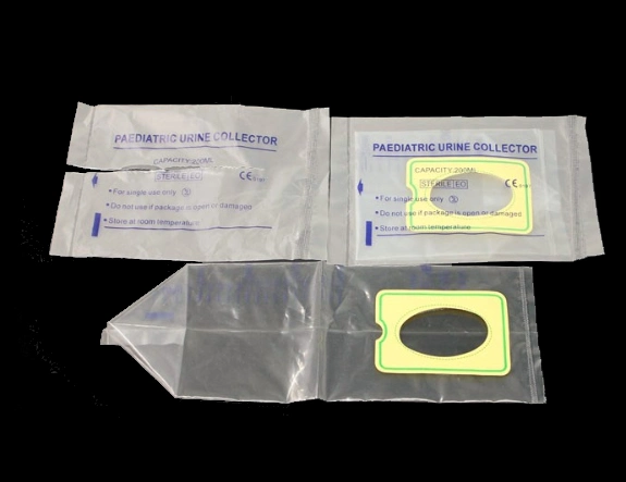 100ml, Non-Toxic, Disposable Sterile Pediatric Urine Bag Collector for Child
