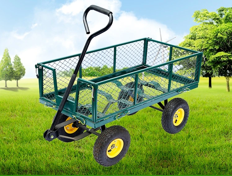 Capacity Heavy-Duty Garden Utility Tool Cart with Canvas Bag (TC1840A-1)