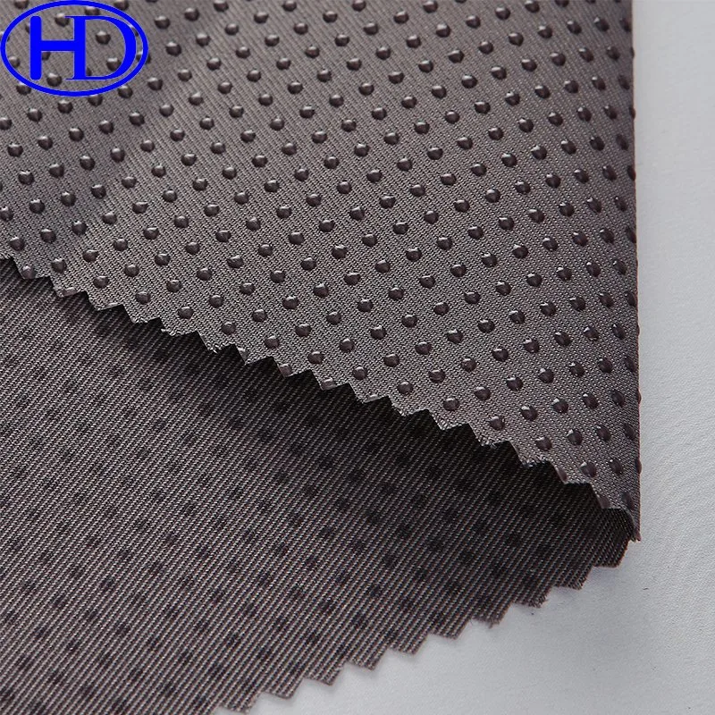 Dotted Anti Slip Fabric Waterproof Non-Slip Fabric Non Slip Polyester Fabric
